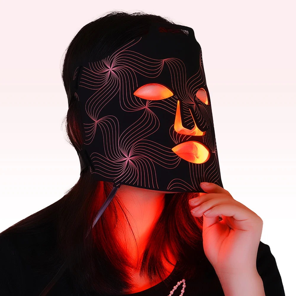 Elvra Lumière™ Silicone LED Red Light Therapy Mask – Luxury At-Home Skin Treatment